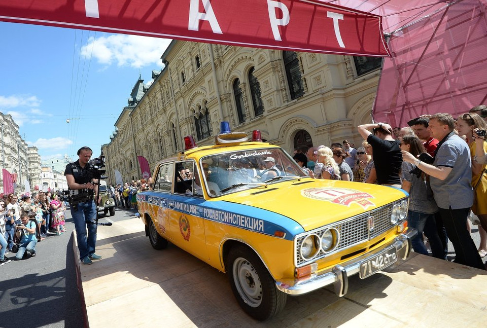 Một chiếc VAZ-2013 tại cuộc đua. (Nguồn: Sputniknews)