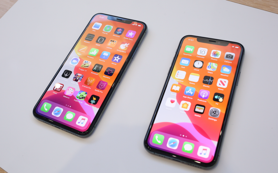 Giao diện màn hình của iPhone 11. (Nguồn: techcrunch)
