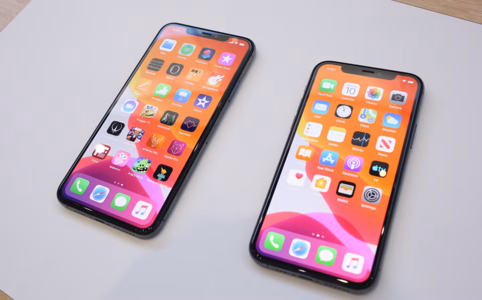 Giao diện màn hình của iPhone 11. (Nguồn: techcrunch)