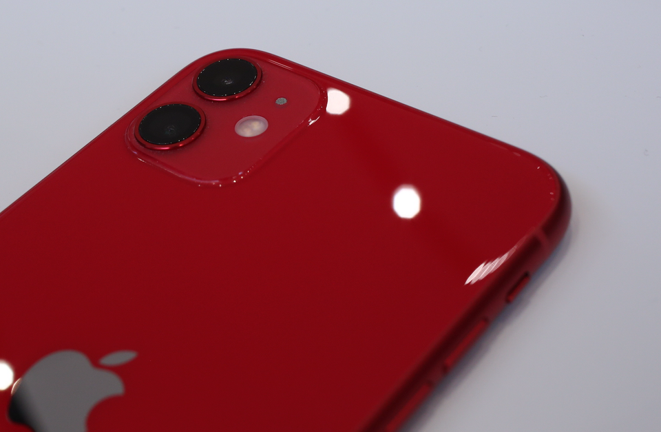 Cận cảnh camera kép trên iPhone 11. (Nguồn: techcrunch)