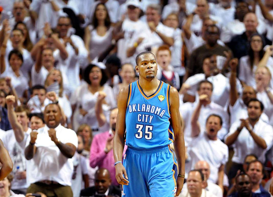 Xếp thứ 30 là Kevin Durant: 52 triệu USD. (Nguồn: Rex)