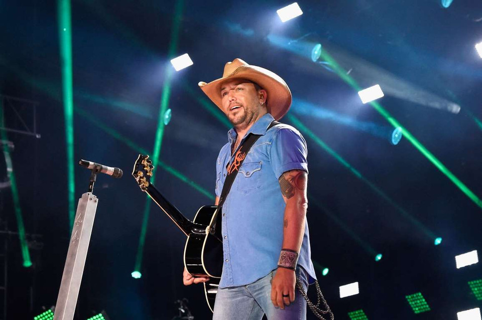 Vị trí 47 thuộc về Jason Aldean với thu nhập 43​,5 triệu USD. (Nguồn: Getty Images)