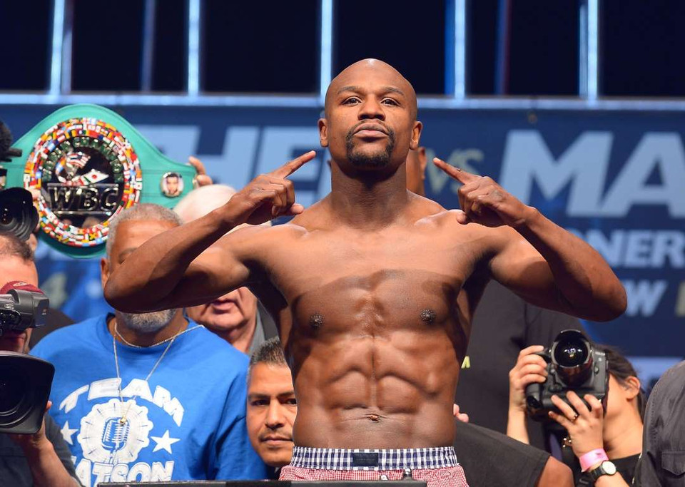 Xếp thứ 1 là Floyd Mayweather Jr: 300 triệu USD. (Nguồn: Getty Images)