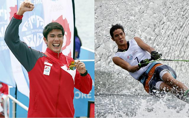 Mark Leong, vận động viên lướt ván Singapore, 17 tuổi. (Nguồn: straitstimes.com)