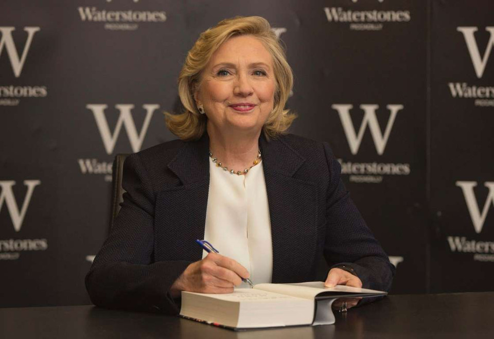 Bà Clinton tham dự buổi giới thiệu sách ở London vào năm 2014. (Nguồn: Getty)