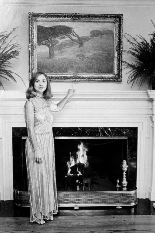 Bức ảnh chụp bà Clinton vào năm 1983. (Nguồn: Corbis)