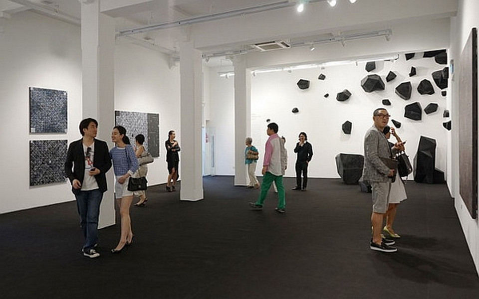 Triển lãm của nghệ sỹ trừu tượng Trung Quốc Ding tại Shangart Gallery. (Nguồn: Shangart Gallery)