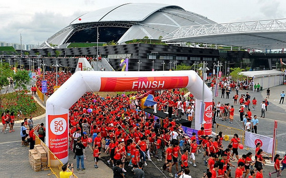 Trung tâm thể thao quốc gia, nơi sẽ tổ chức các trận thi đấu của SEA Games 28 sẽ diễn ra từ ngày 5-16/6/2015. (Nguồn: NP Singapore)