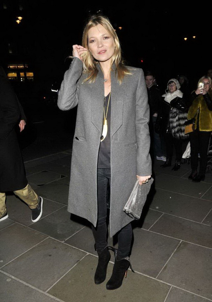 Kate Moss trở thành "doanh nhân" với phong cách mới. (Nguồn: Rex)