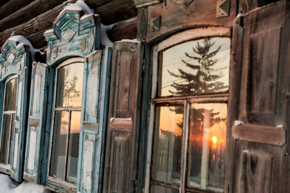 Một ngôi nhà trong vùng. (Nguồn: Sputniknews)