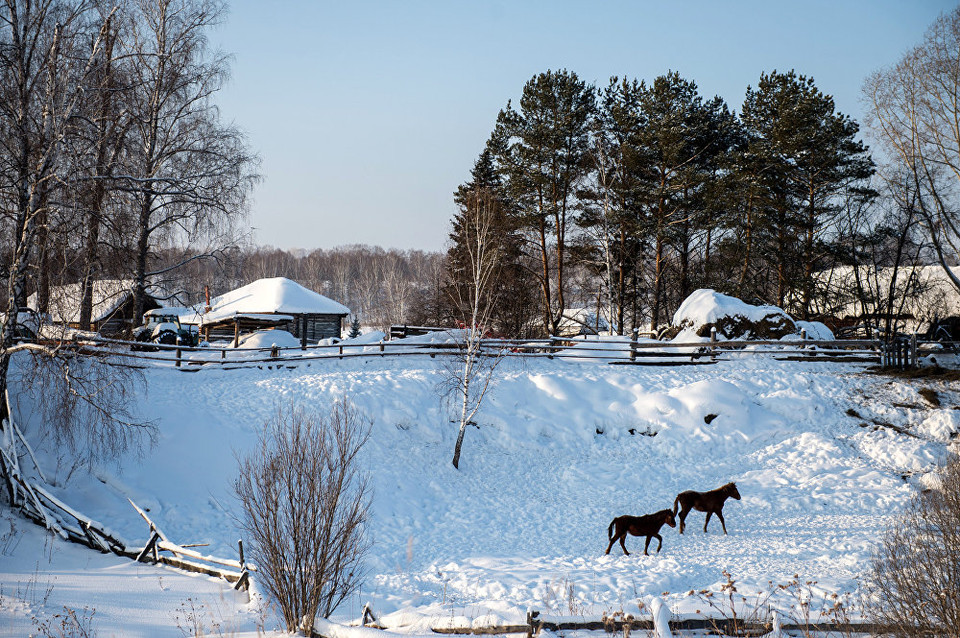 Ngôi làng Mashkanka. (Nguồn: Sputniknews)