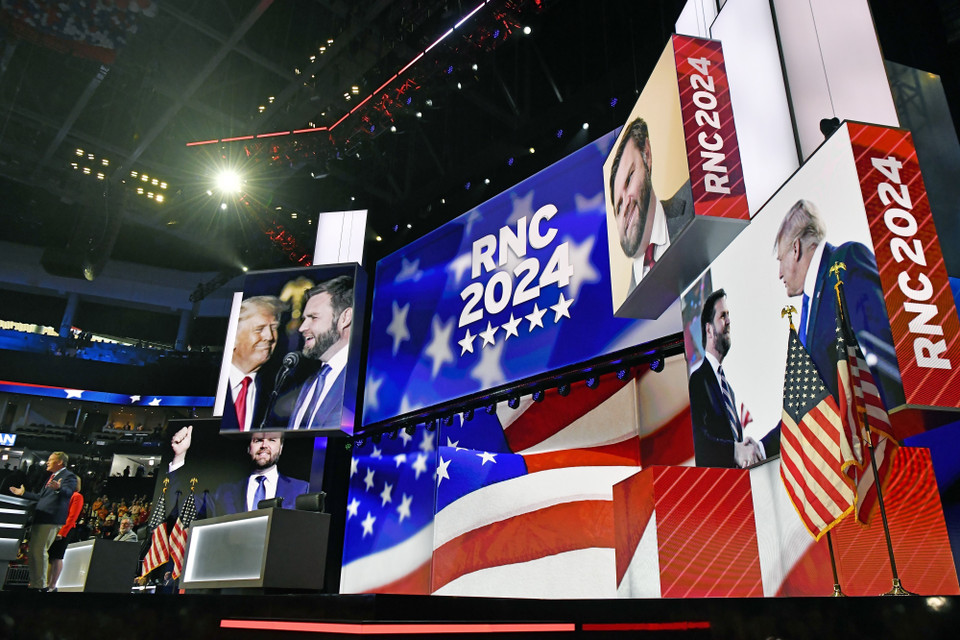 Ngày 15/7/2024, Đại hội toàn quốc đảng Cộng hòa của Mỹ (ảnh) đã thông qua Cương lĩnh năm 2024, trong đó có những thay đổi về một số vấn đề đối nội và đối ngoại. (Ảnh: THX/TTXVN)