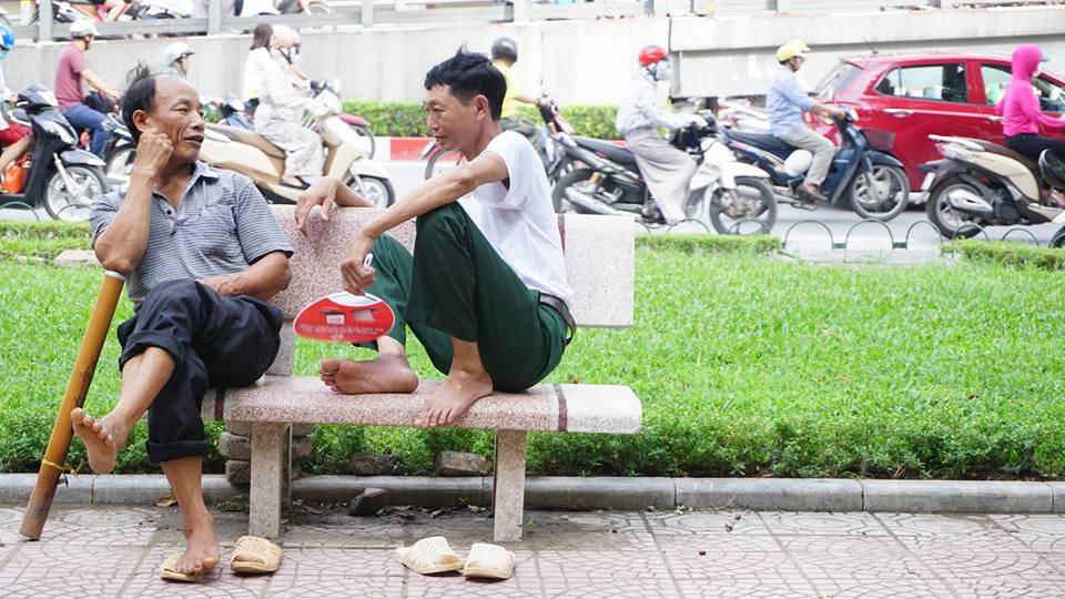 Đây là dịp để làm quen bạn mới. (Ảnh: Võ Phương/Vietnam+)