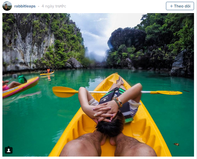 El Nido, Palawan, Philippines: Chương trình CNNGo đã đặt tên cho biển El Nido là điểm đến trên biển đẹp nhất ở Philippines và có thể dễ nhìn thấy lý do tại sao. Cảnh núi và nước trong xanh tạo nên cảnh tượng mê hoặc ở nơi đây. (Nguồn: Instagram)