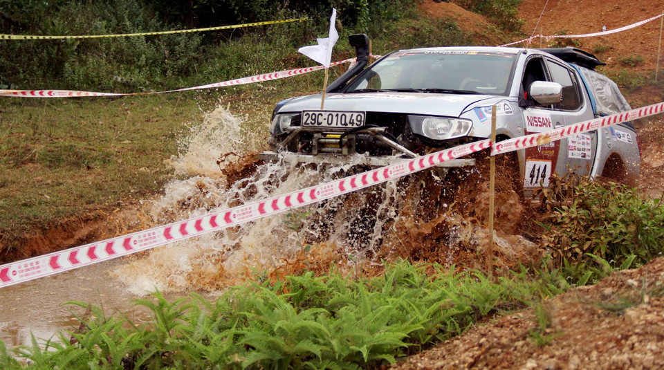 Những thử thách mà ban tổ chức đưa ra cho các đội tham dự. (Ảnh: Doãn Đức/Vietnam+)