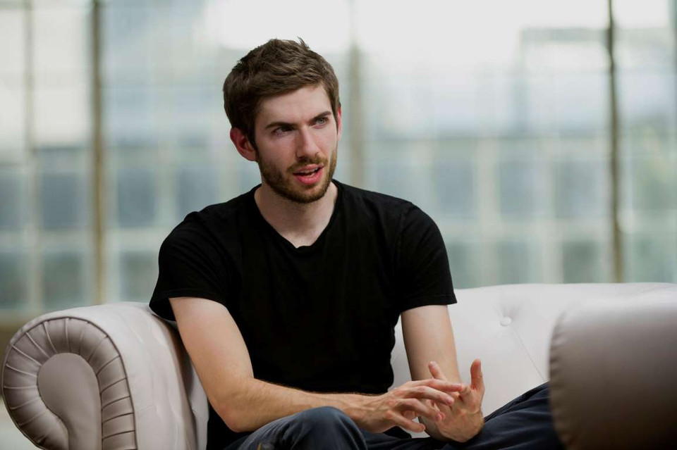 David Karp- Nhà sáng lập kiêm CEO của Tumblr đã gây được sự chú ý lớn trong thương vụ Yahoo mua lại Tumblr với giá 1,1 tỷ USD. (Nguồn: Bloomberg)