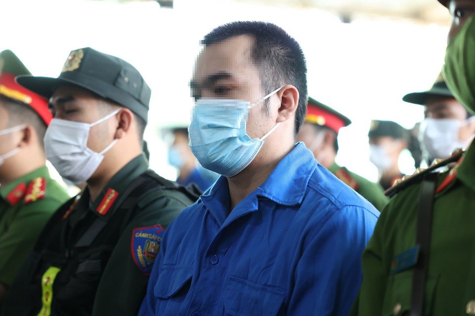 Bị cáo tại phiên tòa. (Ảnh: TTXVN)