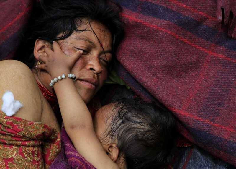 Người dân cần thêm nhiều cứu trợ hơn để giải quyết khủng hoảng sau thảm họa hôm thứ ba. (Nguồn: CCTVNews)