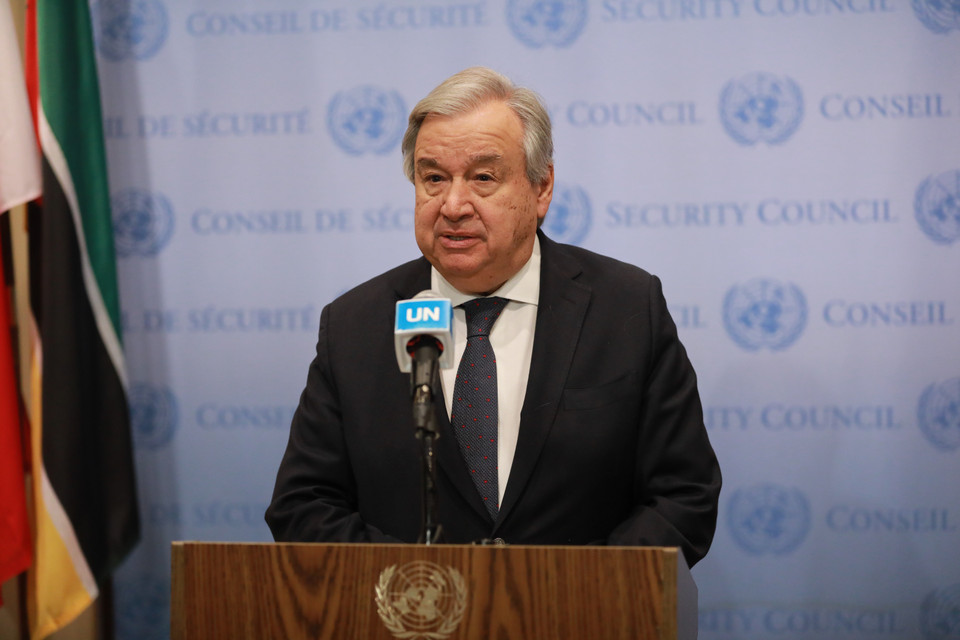 Tổng thư ký Liên hợp quốc Antonio Guterres ngày 10/5/2023 đã lên án việc dân thường thương vong tại Dải Gaza là điều "không thể chấp nhận được" và kêu gọi tất cả các bên liên quan kiềm chế tối đa. (Ảnh: THX/TTXVN)