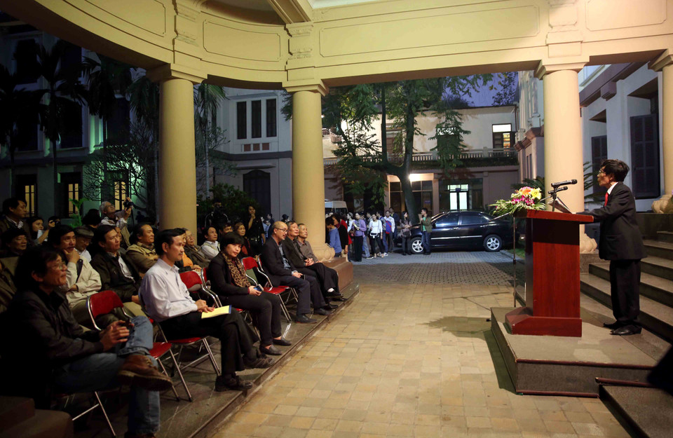 Triển lãm 'Nét khắc từ truyền thống đến hiện đại' - Sưu tập tranh khắc gỗ và mộc bản Trần Nguyên Đán 1970 - 2015 sẽ diễn ra từ ngày 21 - 27/3 tại Bảo tàng Mỹ thuật Việt Nam. (Ảnh: Ngọc Tùng/Vietnam+)