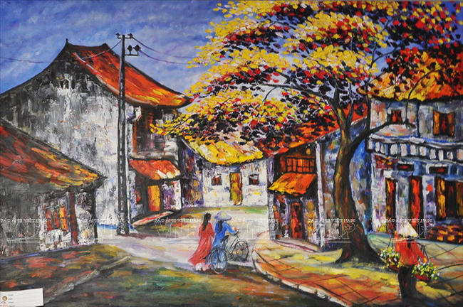 Tác phẩm Phố cổ.