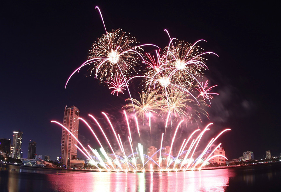 Màn trình diễn của đội Italy. (Ảnh: Trần Lê Lâm/TTXVN)