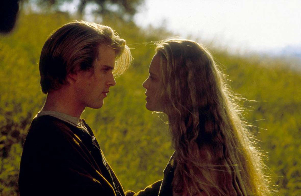 'Cái chết không thể làm tình yêu đích thực dừng lại. Nó chỉ có thể làm trì hoãn tình yêu đó trong một thời gian' trong Cô dâu công chúa. (Nguồn: REX)