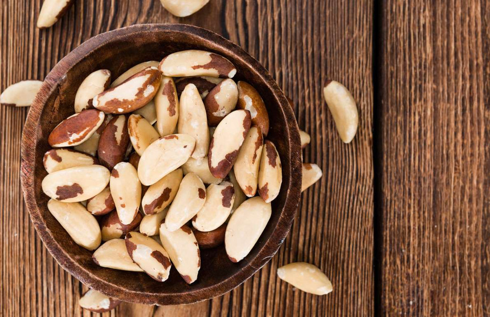 Quả hạch Brazil cung cấp nhiều selenium, giúp tinh trùng khỏe mạnh hơn. (Nguồn: Getty Images)