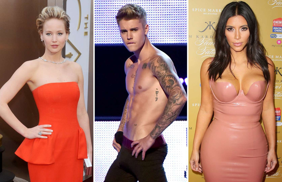 Năm 2014 được coi là một năm điên rồ trong làng giải trí thế giới, từ vụ hỗn chiến giữa Justin Bieber và Orlando Bloom, ngôi sao truyền hình thực tế Kim Kardashian chụp ảnh khỏa thân trên bìa tạp chí hay vụ lộ ảnh nóng của hàng loạt sao nữ.