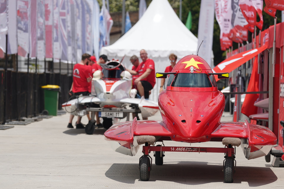 “Chiến mã” của đội Bình Định-Việt Nam. (Ảnh do Ban Tổ chức cung cấp)