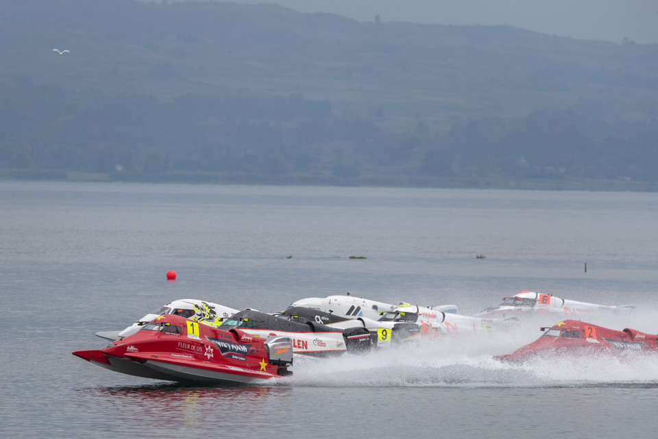 Giải đua mang danh hiệu F1 danh giá tương tự như Giải Đua xe Công thức 1 “trên cạn.” (Ảnh do Ban Tổ chức cung cấp)