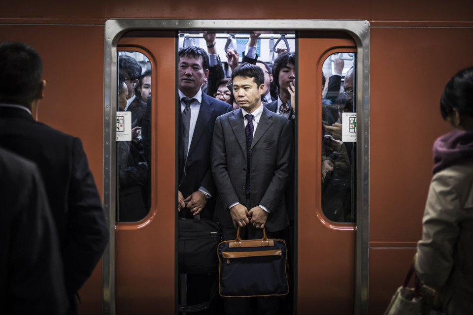 'Tàu điện ngầm' của Mario Pereda Berga. (Nguồn: Sputniknews)