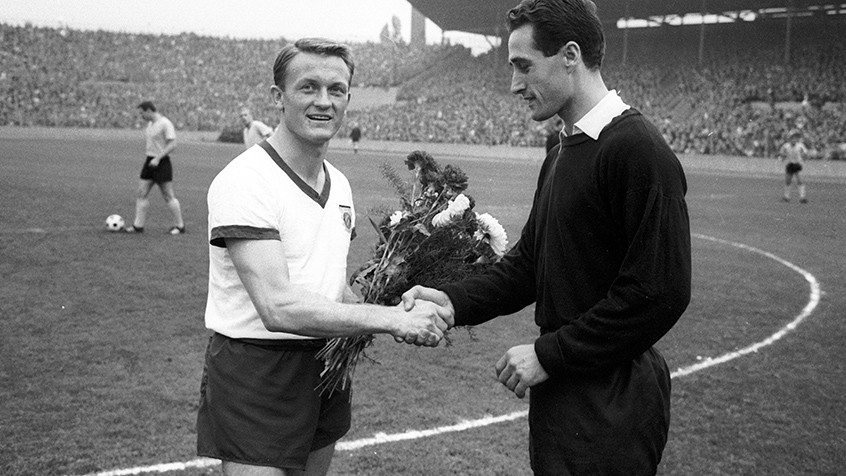 Trận đấu đầu tiên ở giải Bundesliga tại Munich vào ngày 16/10/1965 với chiến thắng 2-0 thuộc về Bayern. (Nguồn: fcbayern.de)