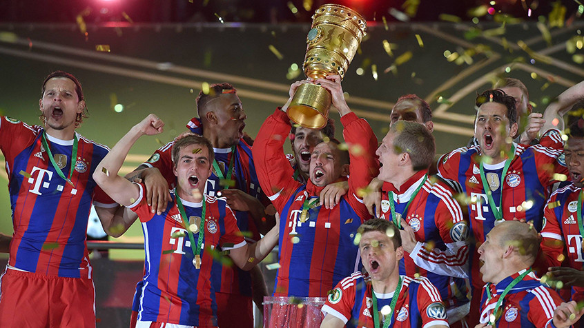 Bayern tiếp tục giành chiến thắng vào năm 2014. (Nguồn: fcbayern.de)