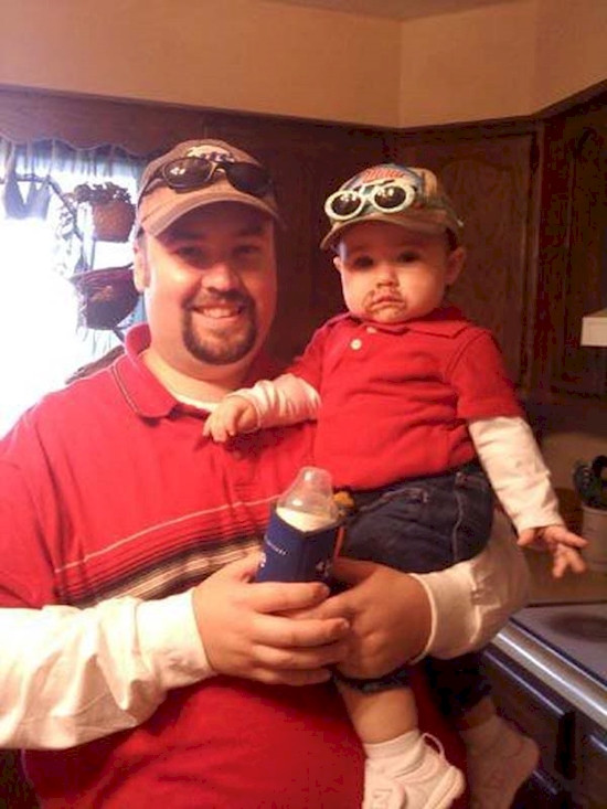 Đồ đôi bố và con. (Nguồn: Diply)