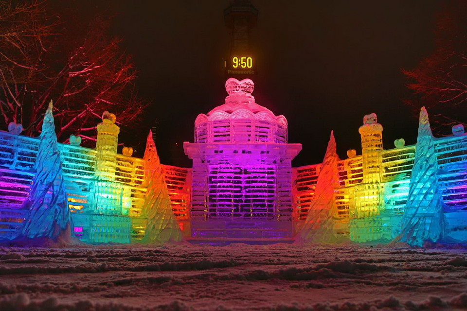 Lễ hội tuyết ở Sapporo, Nhật Bản. (Nguồn: Rex)