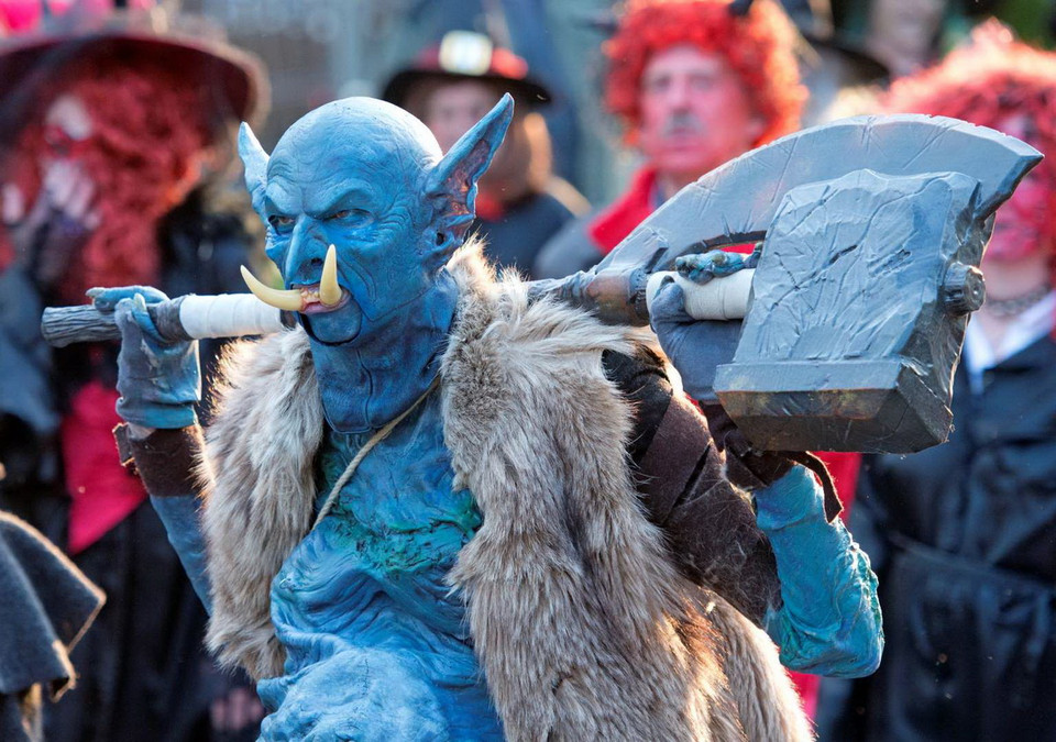 Lễ hội Walpurgis ở Schierke, Germany. (Nguồn: AP)
