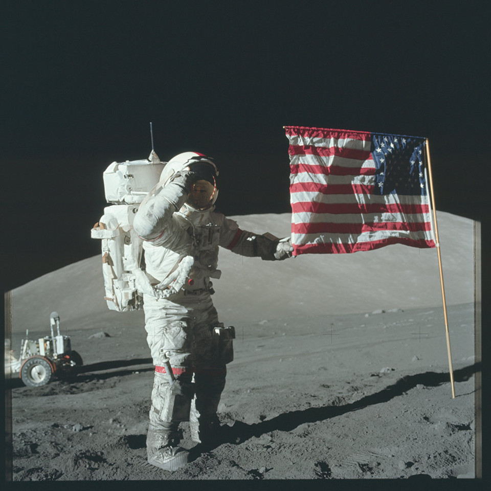 Chương trình Apollo là dự án không gian duy nhất trong thế kỷ 20 đưa thành công con người lên Mặt Trăng. (Nguồn: Sputniknews)