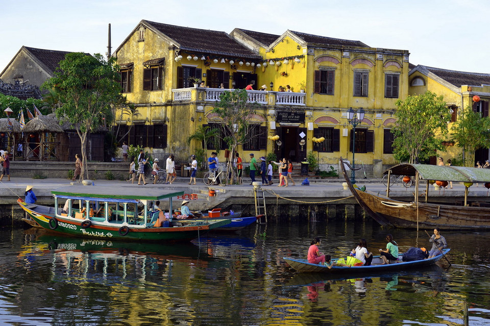 ẻ đẹp cổ kính của phố cổ Hội An. (Ảnh: Thanh Hà/TTXVN)