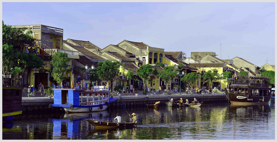 ẻ đẹp cổ kính của phố cổ Hội An. (Ảnh: Thanh Hà/TTXVN) 