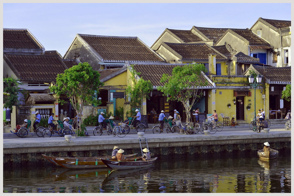 ẻ đẹp cổ kính của phố cổ Hội An. (Ảnh: Thanh Hà/TTXVN) 