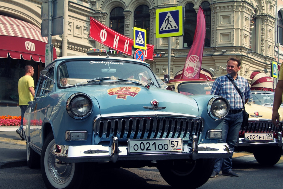 Mẫu xe Gorky. (Ảnh: Vinh Lê/Vietnam+)