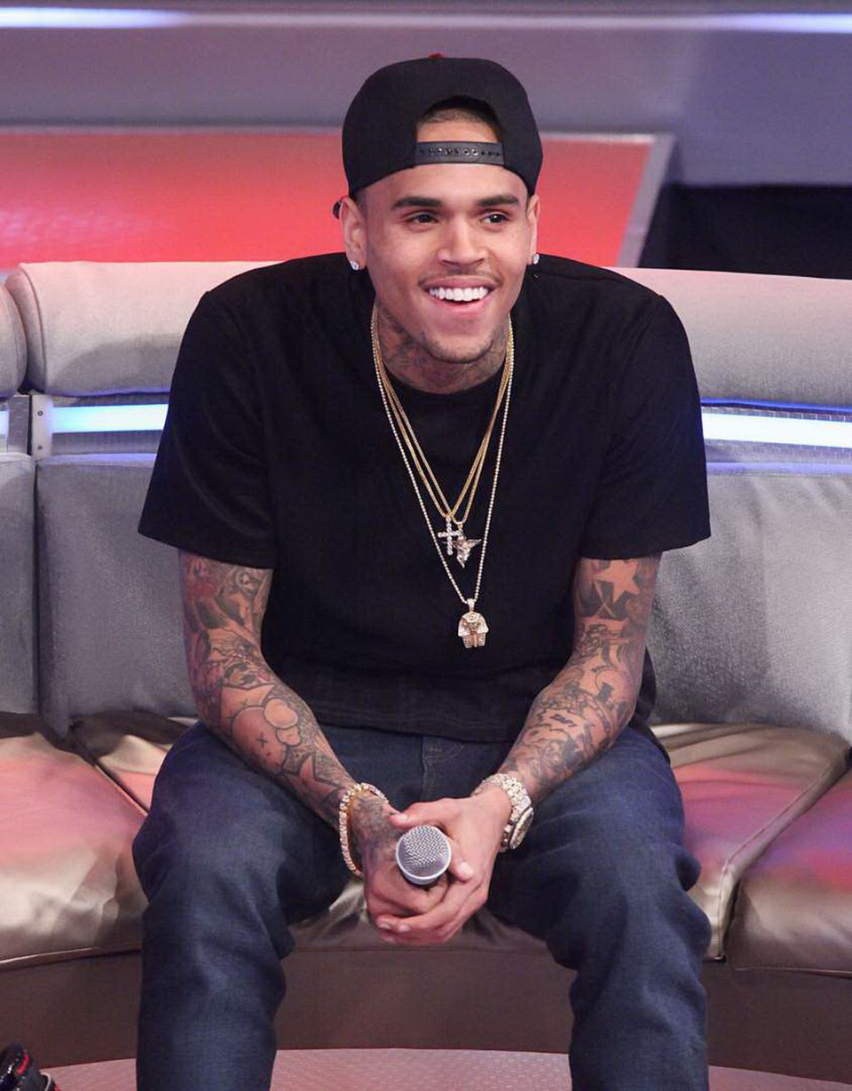 Chris Brown cũng là tín đồ của xăm hình. (Nguồn: Getty Images)