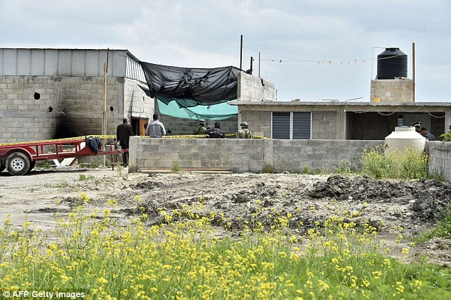 Tòa nhà thi công này có hệ thống đường hầm rộng lớn. (Nguồn: Dailymail)