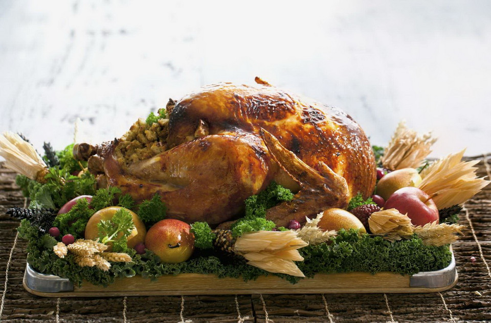 Gà tây nướng kiểu Thổ Nhĩ Kỳ là tâm điểm của bữa ăn Giáng sinh ở Bắc Mỹ, Anh, Ireland, Australia, và New Zealand. (Nguồn: Getty Images)