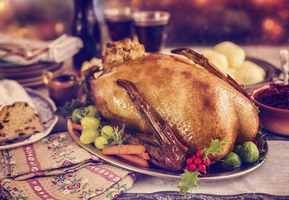 Goose là món thịt truyền thống được các gia đình ở Áo và Đan Mạch sử dụng trong bữa tiệc Giáng sinh. (Nguồn: Getty Images)