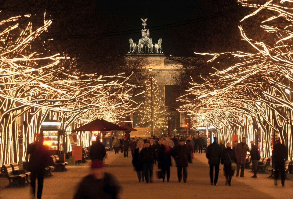 Cổng Brandenburg, Berlin (2003). (Nguồn: Bloomberg)