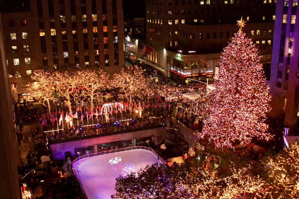 Rockefeller Center, Thành phố New York (2001). (Nguồn: Getty Images)