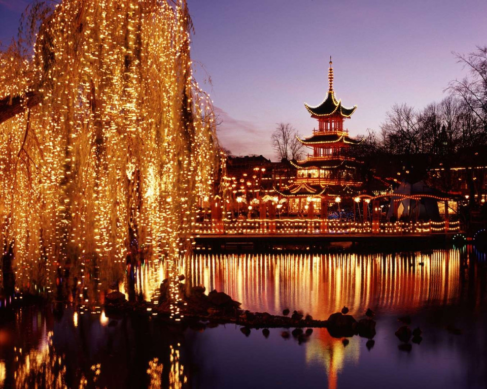 Vườn Tivoli, Copenhagen (2013). (Nguồn: Getty Images)