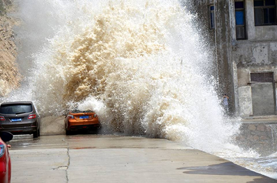 Theo dự báo, bão Soudelor sẽ tiến vào bờ biển tỉnh Phúc Kiến vào tối 8/8. (Nguồn: CCTVNews)